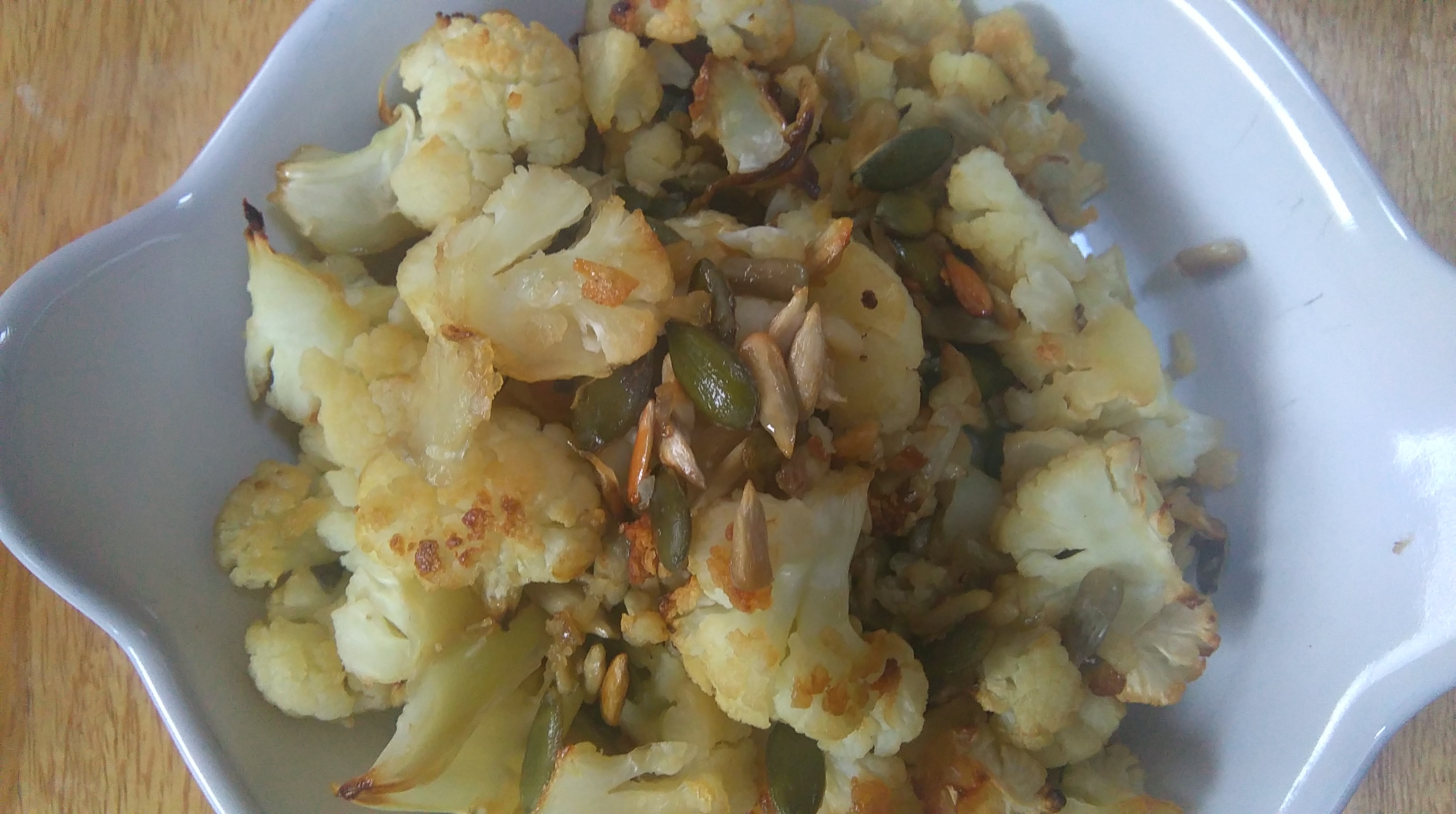 Healthy cauliflower snack